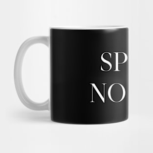 Speak No Evil Mask Mug